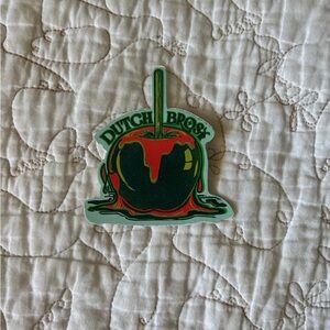 Dutch Bros Green and Red Sticker